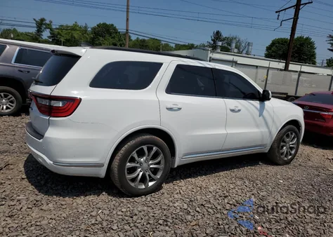2018 Dodge Durango Sxt from USA, damaged, VIN 1C4RDJAG5JC255708